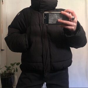 Urban Outfitters Men's Black Puffer Jacket Sz XL